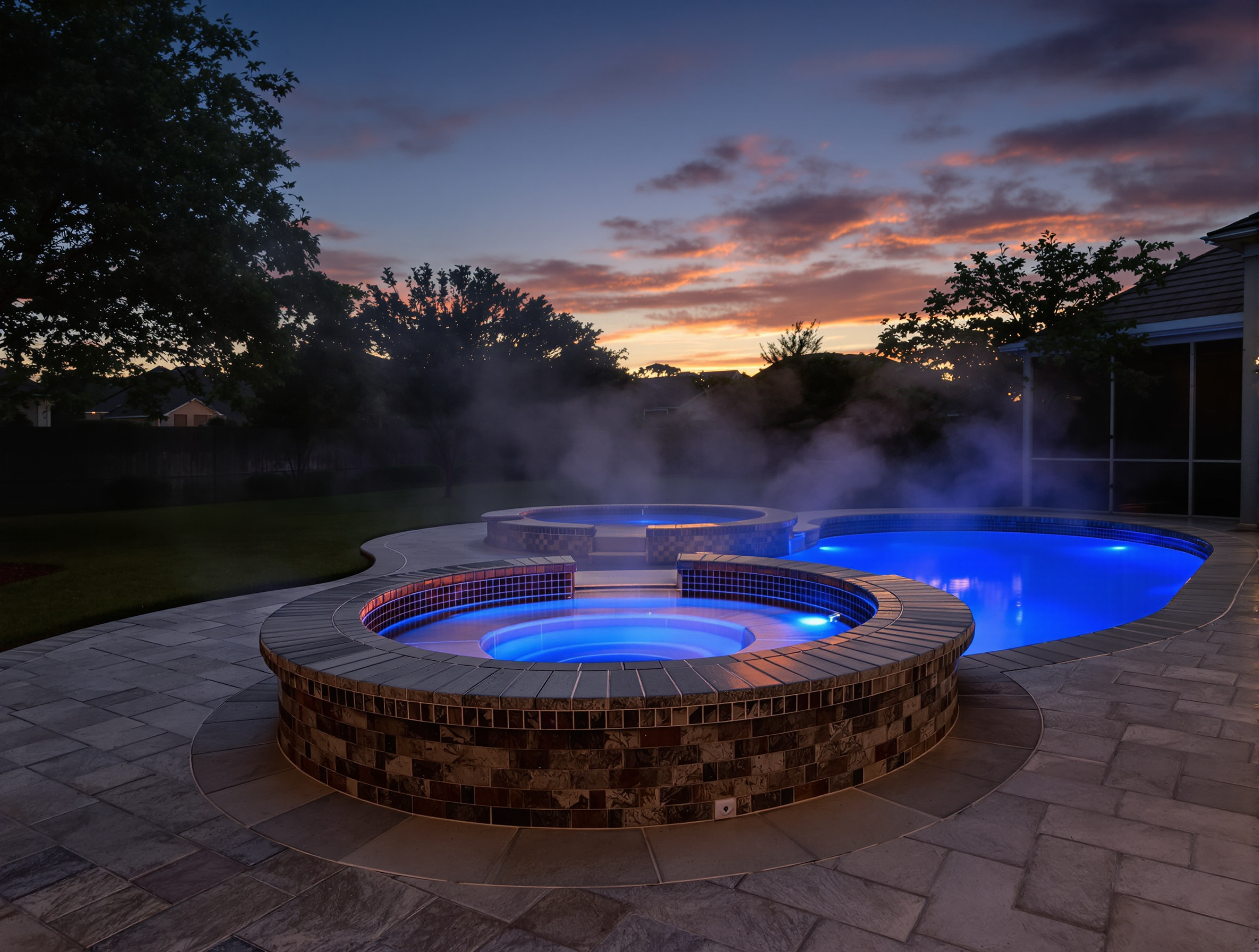 Heated Pools & Spas